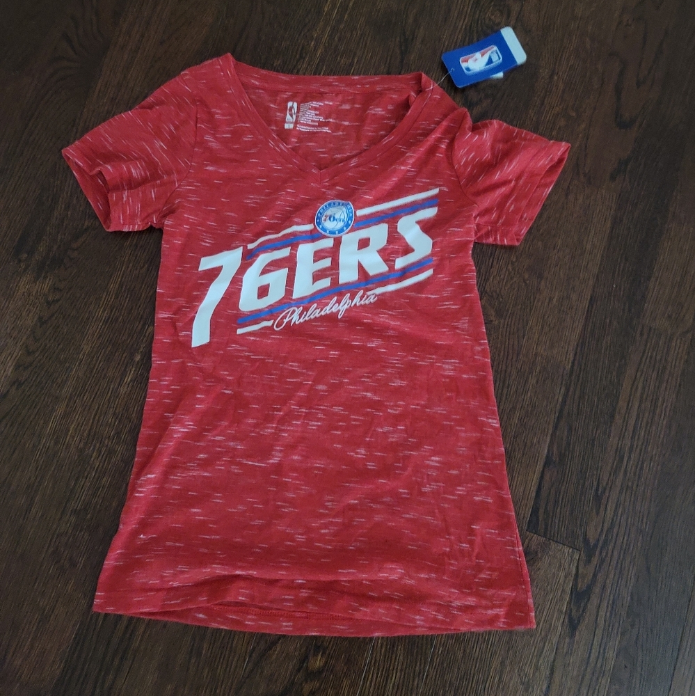 NBA Philadelphia 76ers Sixers Women's Tee